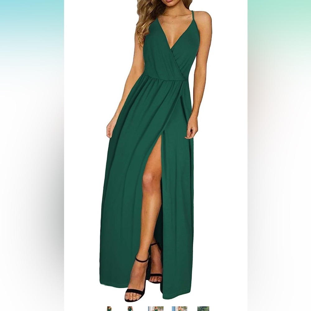 Maxi Sundress V-Neck